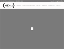 Tablet Screenshot of mexicanincorporation.com